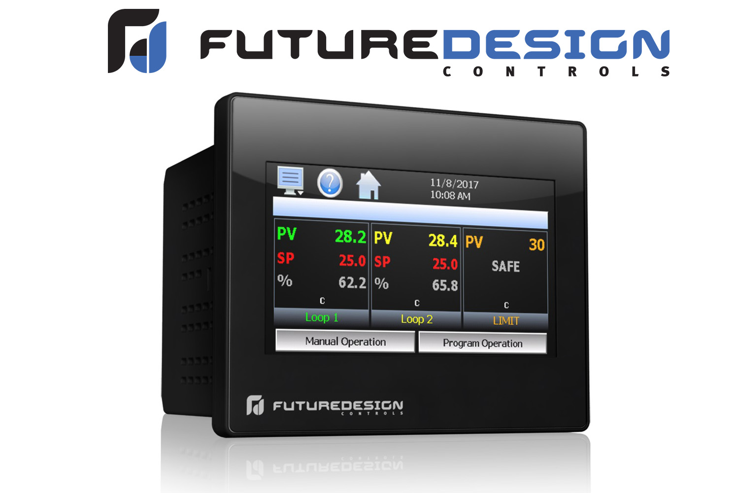 MCT4 ¼ DIN Controller by Future Design Controls