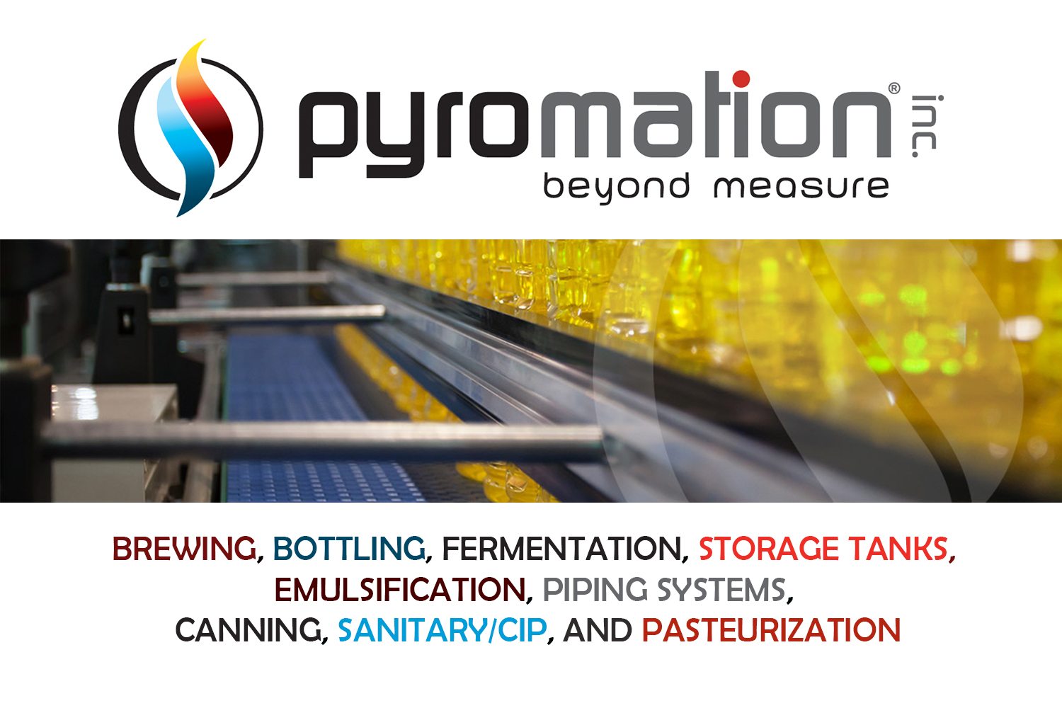 Pyromation Continues to Lead in Food & Beverage