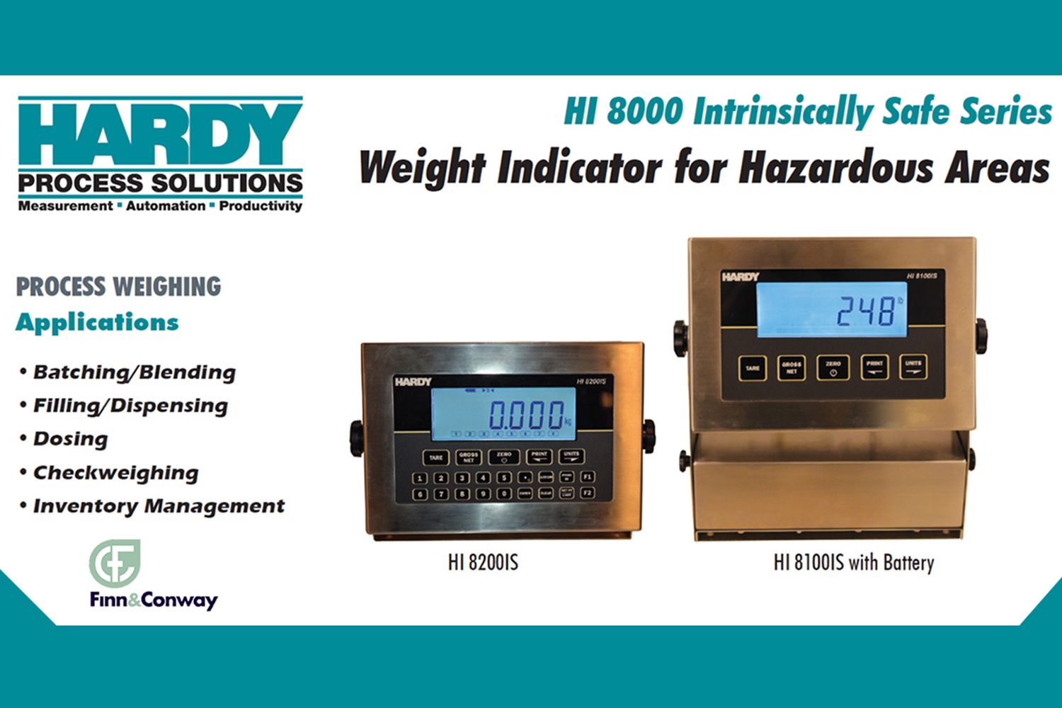 Hardy HI8000 Intrinsically Safe Series